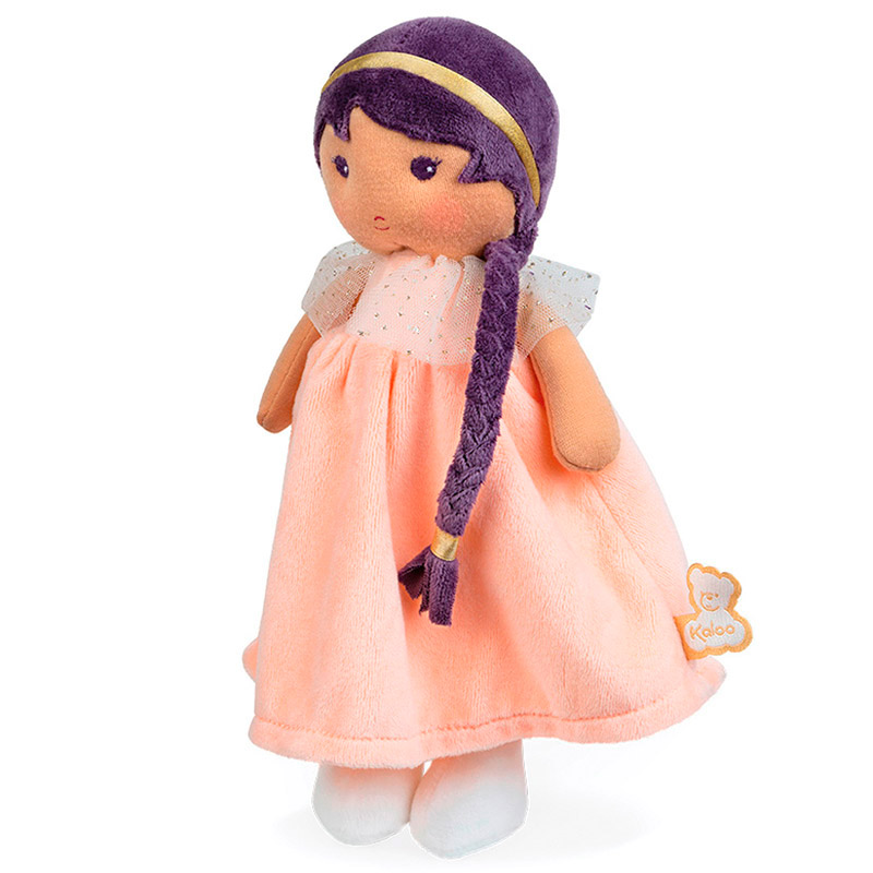 Текстильная кукла Kaloo "Iris", персиковая, серия "Tendresse de Kaloo", 25 см